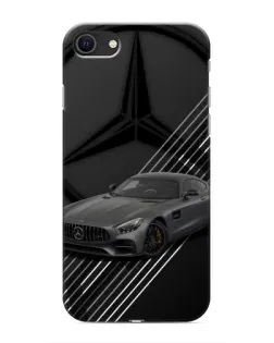 Чохол для iPhone 8 з картинкою «Mercedes AMG — графіка»