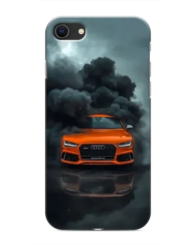 Чохол для iPhone 8 з картинкою «Audi у хмарах диму»