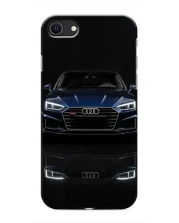 Чохол для iPhone 8 з картинкою «Audi — нічне відображення»