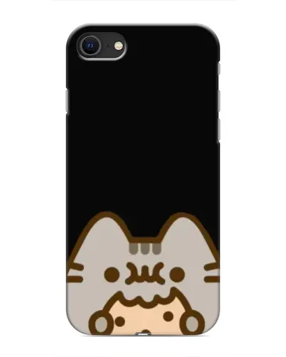 Чехол для iPhone 8 с картинкой «Пушин на черном» Чехол для iPhone 8 с картинкой «Пушин на черном»