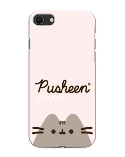 Чехол для iPhone 8 с картинкой «Pusheen логотип»