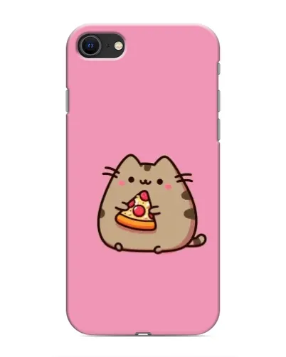 Чехол для iPhone 8 с картинкой «Пушин с пиццей» Чехол для iPhone 8 с картинкой «Пушин с пиццей»