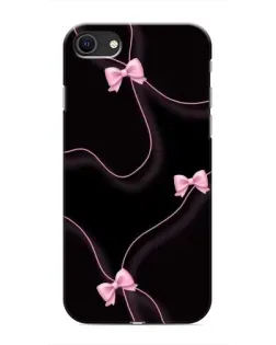 Чехол для iPhone 8 с картинкой «Розовые ленты»