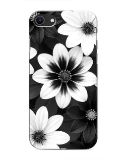 Чехол для iPhone 8 с картинкой «Монохромные астры» Чехол для iPhone 8 с картинкой «Монохромные астры»
