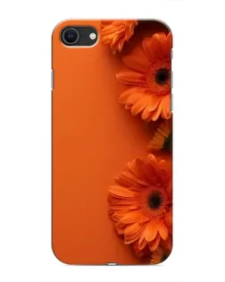 Чехол для iPhone 8 с картинкой «Оранжевые герберы» Чехол для iPhone 8 с картинкой «Оранжевые герберы»