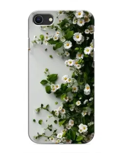 Чехол для iPhone 8 с картинкой «Ветка мелких белых цветов» Чехол для iPhone 8 с картинкой «Ветка мелких белых цветов»