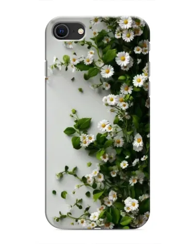 Чехол для iPhone 8 с картинкой «Ветка мелких белых цветов» Чехол для iPhone 8 с картинкой «Ветка мелких белых цветов»