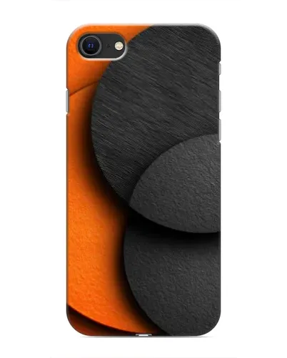 Чехол для iPhone 8 с картинкой «Геометрия оранжевых кругов» Чехол для iPhone 8 с картинкой «Геометрия оранжевых кругов»