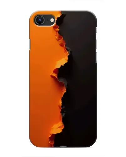 Чехол для iPhone 8 с картинкой «Оранжевый разлом» Чехол для iPhone 8 с картинкой «Оранжевый разлом»
