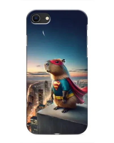 Чехол для iPhone 8 с картинкой «Капи-мен супергерой» Чехол для iPhone 8 с картинкой «Капи-мен супергерой»