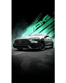 Чехол для Apple iPhone Duo с картинкой «Темный Mercedes AMG» Чехол для Apple iPhone Duo с картинкой «Темный Mercedes AMG»