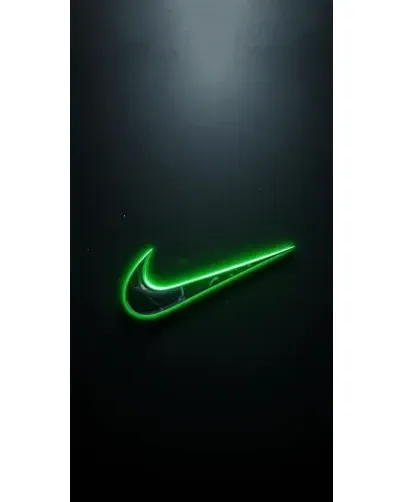 Чехол для Apple с картинкой «Неоновый контур Nike» Чехол для Apple с картинкой «Неоновый контур Nike»