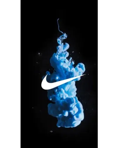 Чехол для Apple с картинкой «Nike и синий дым» Чехол для Apple с картинкой «Nike и синий дым»