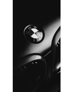 Чохол для Apple з картинкою «Емблема BMW — макро»