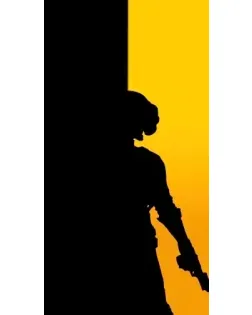 Чохол для Apple з картинкою «Тінь воїна PUBG»
