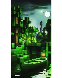 Чохол для Apple з картинкою «Minecraft лісовий пейзаж» Чохол для Apple з картинкою «Minecraft лісовий пейзаж»