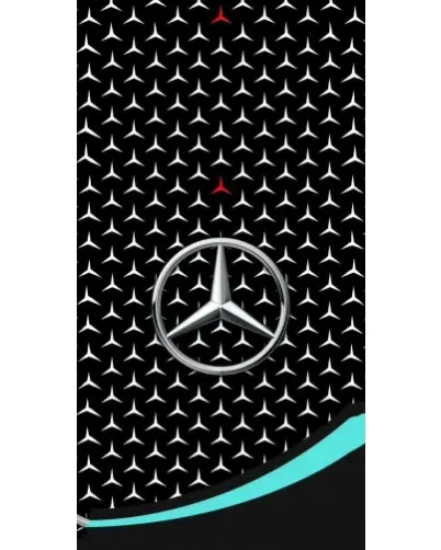 Чохол для Apple з картинкою «Mercedes — бірюзовий акцент» Чохол для Apple з картинкою «Mercedes — бірюзовий акцент»