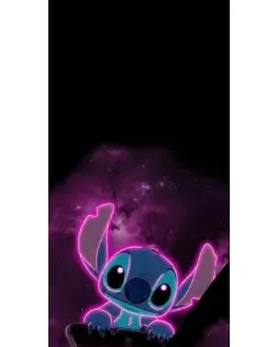 Чехол для Apple с картинкой «Неоновый Stitch» Чехол для Apple с картинкой «Неоновый Stitch»