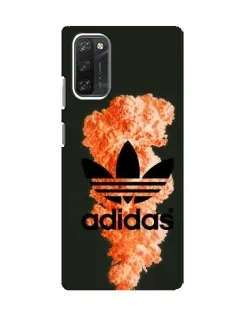 Чохол для Blackview A100 з картинкою «Помаранчевий дим Adidas»