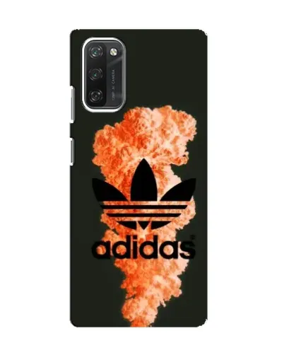 Чохол для Blackview A100 з картинкою «Помаранчевий дим Adidas»