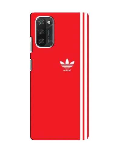 Чохол для Blackview A100 з картинкою «Червоний мінімалізм Adidas»