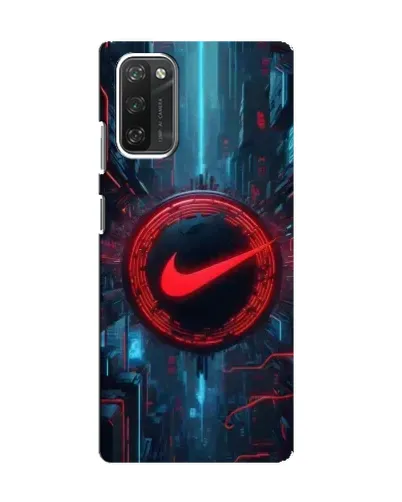 Чехол для Blackview A100 с картинкой «Техногенный стиль Nike» Чехол для Blackview A100 с картинкой «Техногенный стиль Nike»