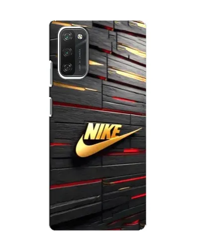 Чехол для Blackview A100 с картинкой «Золотой Nike на металле» Чехол для Blackview A100 с картинкой «Золотой Nike на металле»