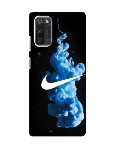 Чехол для Blackview A100 с картинкой «Nike и синий дым» Чехол для Blackview A100 с картинкой «Nike и синий дым»