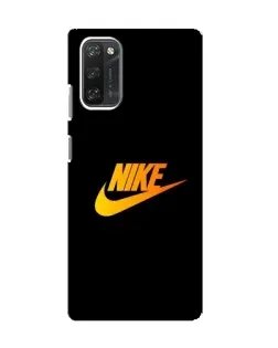 Чохол для Blackview A100 з картинкою «Золотий логотип Nike»