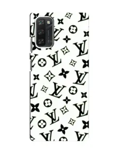 Чехол для Blackview A100 с картинкой «Монохромный хаос LV»