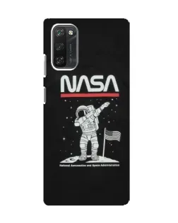 Чохол для Blackview A100 з картинкою «NASA — крокуємо по Місяцю» Чохол для Blackview A100 з картинкою «NASA — крокуємо по Місяцю»