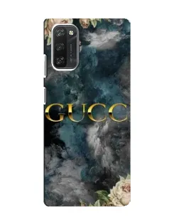 Чохол для Blackview A100 з картинкою «Абстрактні квіти Gucci»