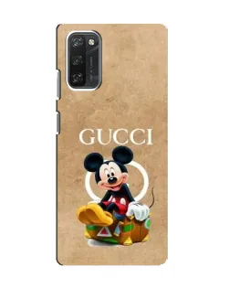 Чохол для Blackview A100 з картинкою «Міккі Маус Gucci — крафт»