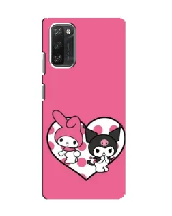 Чохол для Blackview A100 з картинкою «Kuromi та My Melody» Чохол для Blackview A100 з картинкою «Kuromi та My Melody»
