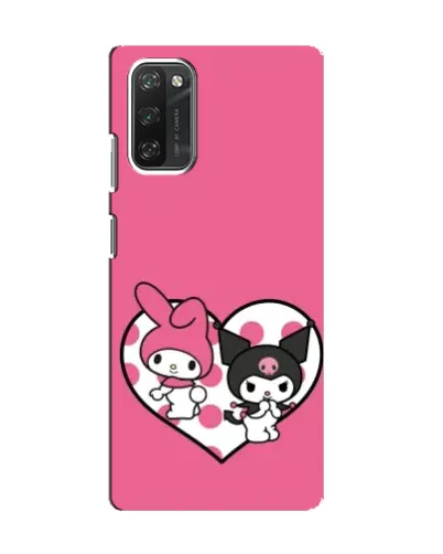Чохол для Blackview A100 з картинкою «Kuromi та My Melody» Чохол для Blackview A100 з картинкою «Kuromi та My Melody»