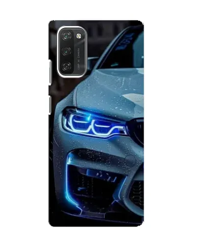Чохол для Blackview A100 з картинкою «Погляд BMW з синіми фарами»