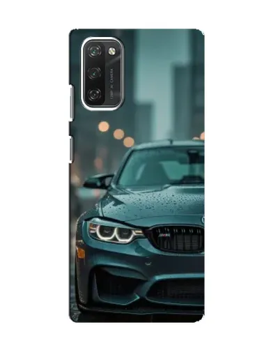 Чохол для Blackview A100 з картинкою «BMW у вогнях міста»