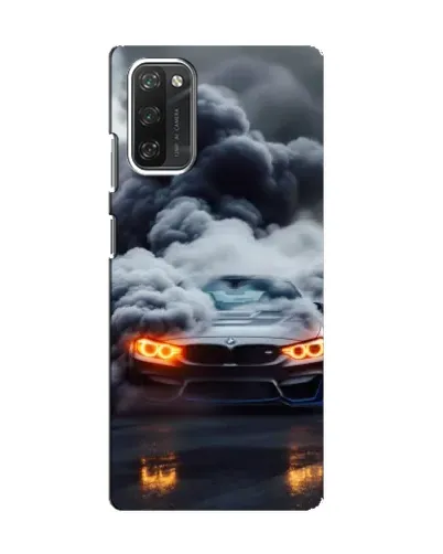 Чохол для Blackview A100 з картинкою «BMW у диму»