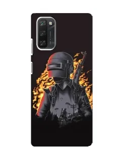 Чохол для Blackview A100 з картинкою «PUBG — вогняний силует» Чохол для Blackview A100 з картинкою «PUBG — вогняний силует»
