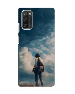Чохол для Blackview A100 з картинкою «Герой PUBG на скелі» Чохол для Blackview A100 з картинкою «Герой PUBG на скелі»