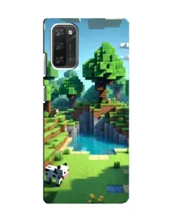 Чохол для Blackview A100 з картинкою «Minecraft літній день»