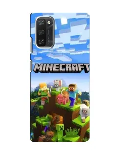 Чохол для Blackview A100 з картинкою «Minecraft класичний світ»