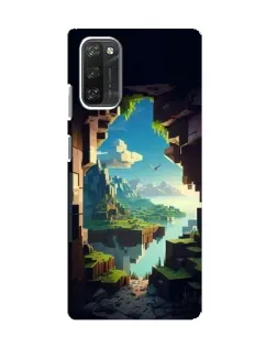 Чохол для Blackview A100 з картинкою «Вид з печери»