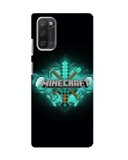 Чохол для Blackview A100 з картинкою «Minecraft Diamond лого»