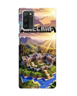 Чохол для Blackview A100 з картинкою «Minecraft панорама»