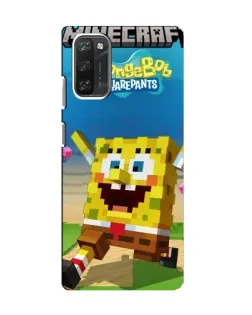 Чохол для Blackview A100 з картинкою «Губка Боб Minecraft» Чохол для Blackview A100 з картинкою «Губка Боб Minecraft»