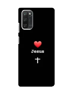 Чохол для Blackview A100 з картинкою «Серце - Jesus» Чохол для Blackview A100 з картинкою «Серце - Jesus»