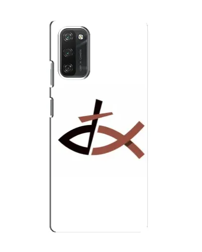Чохол для Blackview A100 з картинкою «Риба та хрест» Чохол для Blackview A100 з картинкою «Риба та хрест»