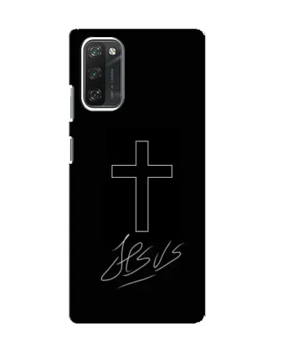 Чехол для Blackview A100 с картинкой «Графический крест Jesus» Чехол для Blackview A100 с картинкой «Графический крест Jesus»