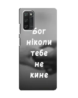 Чехол для Blackview A100 с картинкой «Бог не бросит» Чехол для Blackview A100 с картинкой «Бог не бросит»